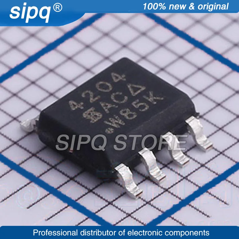 10 шт./партия SI4204DY-T1-GE3 SI4204DY SOP-8 маркировка: 4204 MOSFET совершенно новый оригинальный телефон оригинальный IC
10 шт./партия SI4204DY-T1-GE3 SI4204DY SOP-8 маркировка: 4204 MOSFET совершенно новый оригинальный телефон оригинальный IC