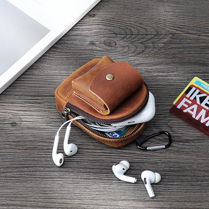 Outdoor Pocket Money Wallet Casual Portable Mini Hanging Coin Pouch Cowhide Zipper Keys Headset Storage Waist Bag
Outdoor Pocket Money Wallet Casual Portable Mini Hanging Coin Pouch Cowhide Zipper Keys Headset Storage Waist Bag