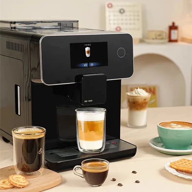 Fully Automatic Coffee Machine for Business/ Commercial Use Automatic Espresso Coffee Machine
Fully Automatic Coffee Machine for Business/ Commercial Use Automatic Espresso Coffee Machine