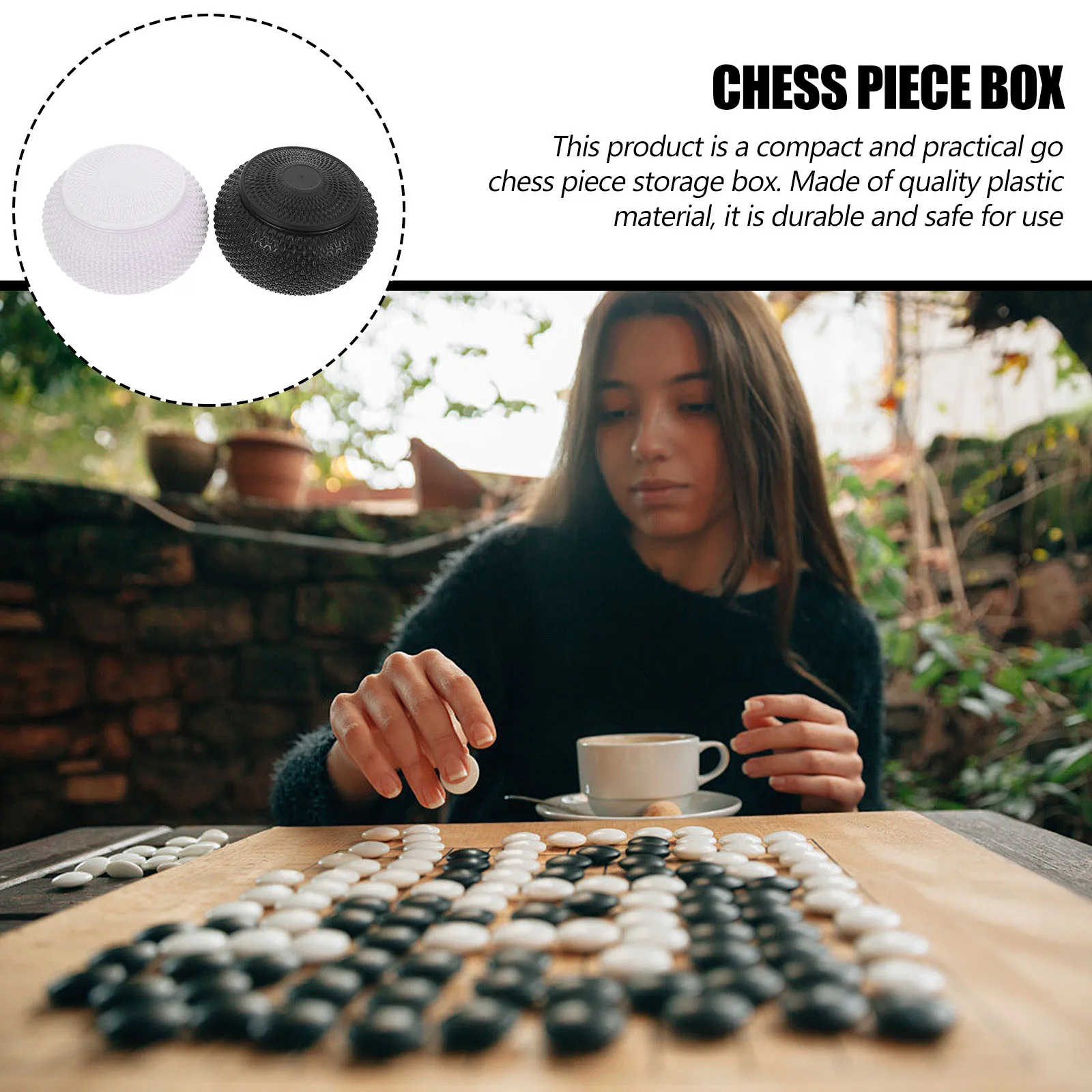 2pcs Piece Storage Boxes Plastic Go Chess Containers Sturdy Lightweight Empty Beads Boxes For Students Teachers Organizers
2pcs Piece Storage Boxes Plastic Go Chess Containers Sturdy Lightweight Empty Beads Boxes For Students Teachers Organizers