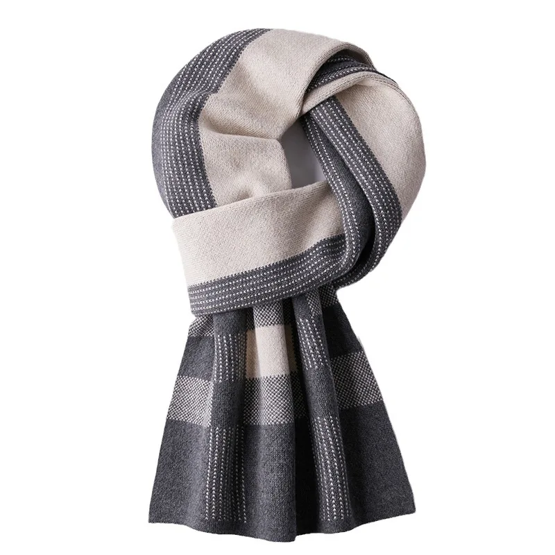 New Lightweight Cashmere Men Wool Scarf Autumn Winter Checked Scarf Warm Cashmere Men 7J1
New Lightweight Cashmere Men Wool Scarf Autumn Winter Checked Scarf Warm Cashmere Men 7J1