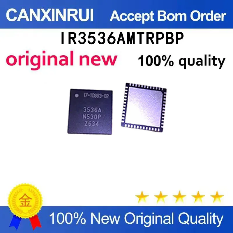 (5-100 PCS) Spot IR3536AMTRPBP IR3536A
(5-100 PCS) Spot IR3536AMTRPBP IR3536A