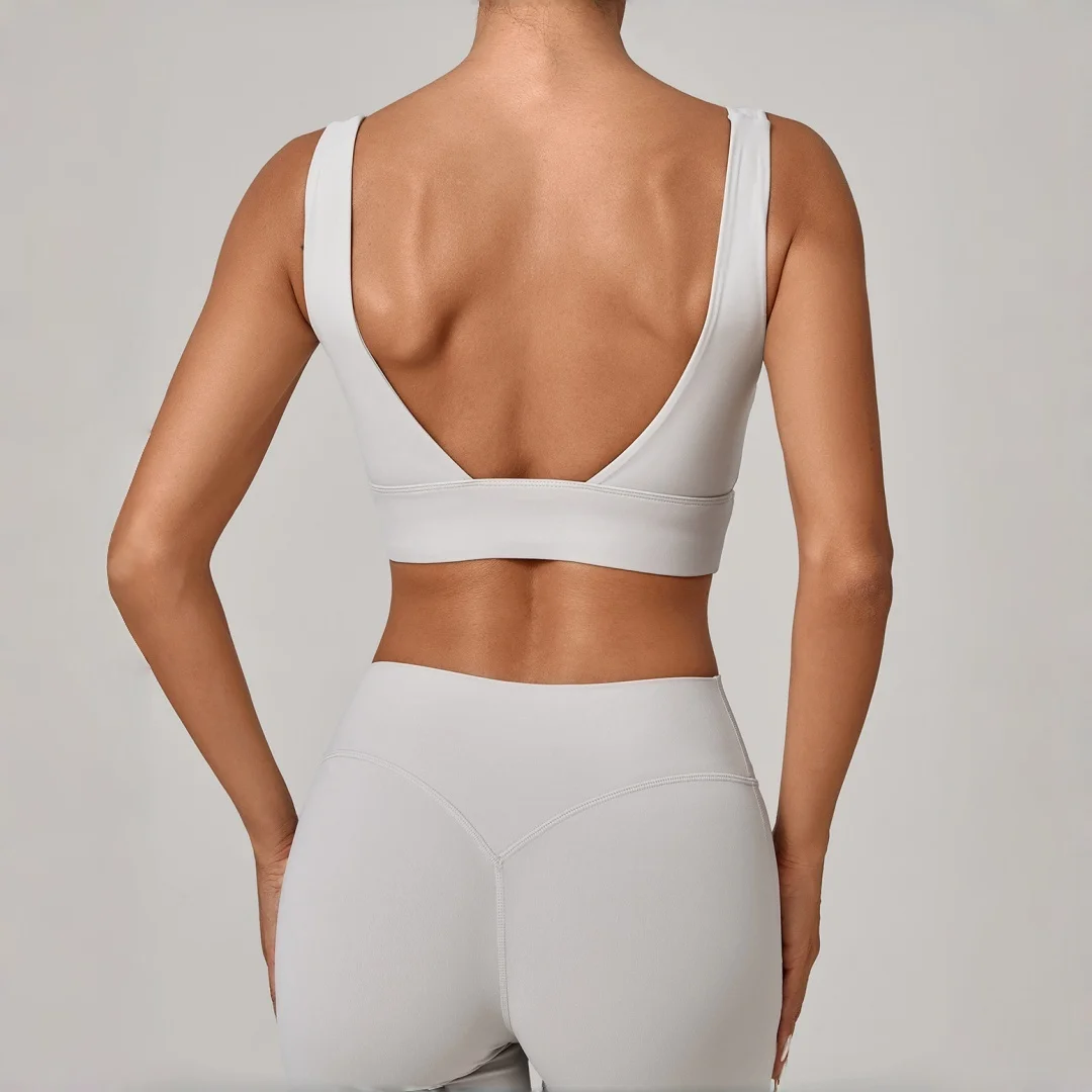 Seamless Tight Backless Yoga Bra Sports Fitness Breathable Wide Hem Sports Bra Push-up Running Workout Clothes Gym Yoga Tops
Seamless Tight Backless Yoga Bra Sports Fitness Breathable Wide Hem Sports Bra Push-up Running Workout Clothes Gym Yoga Tops