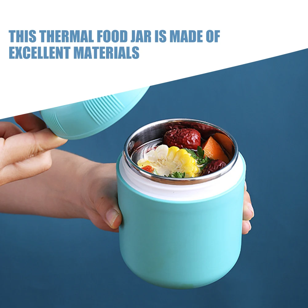 Thermal Lunch Box Insulated Food Jar Airtight Leakproof Breakfast Cup Stainless Steel Soup Container Portable for Office
Thermal Lunch Box Insulated Food Jar Airtight Leakproof Breakfast Cup Stainless Steel Soup Container Portable for Office