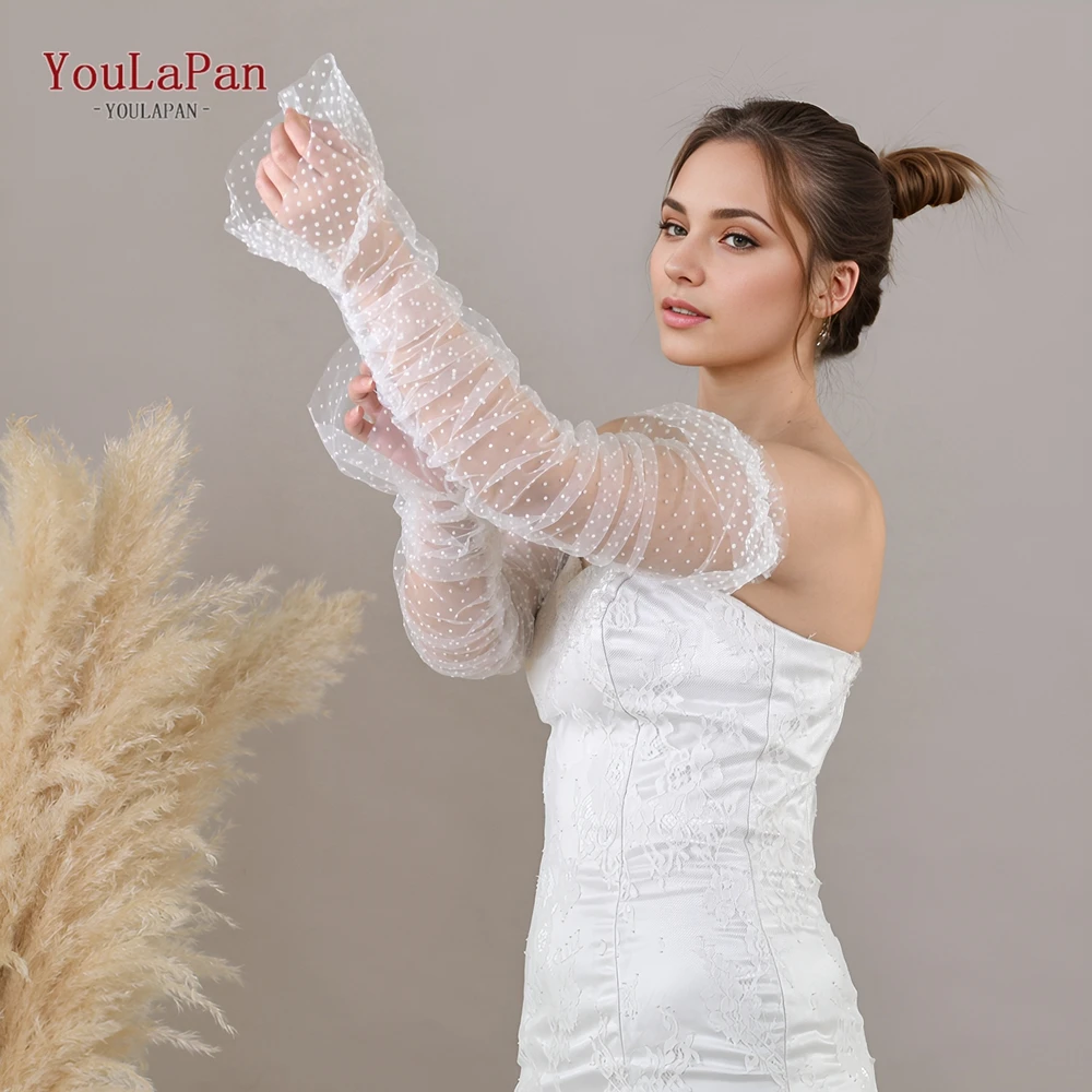 YouLaPan T23 Long Mesh Polka Dot Gloves Suitable For Brides Wedding Parties Daily Travel Wear Long Fingerless Tulle Gloves
YouLaPan T23 Long Mesh Polka Dot Gloves Suitable For Brides Wedding Parties Daily Travel Wear Long Fingerless Tulle Gloves