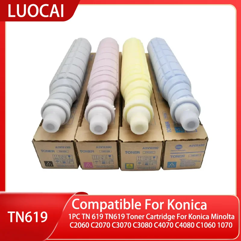 1PC TN 619 TN619 Toner Cartridge For Konica Minolta C2060 C2070 C3070 C3080 C4070 C4080 C1060 1070 Asia Pacific Version
1PC TN 619 TN619 Toner Cartridge For Konica Minolta C2060 C2070 C3070 C3080 C4070 C4080 C1060 1070 Asia Pacific Version