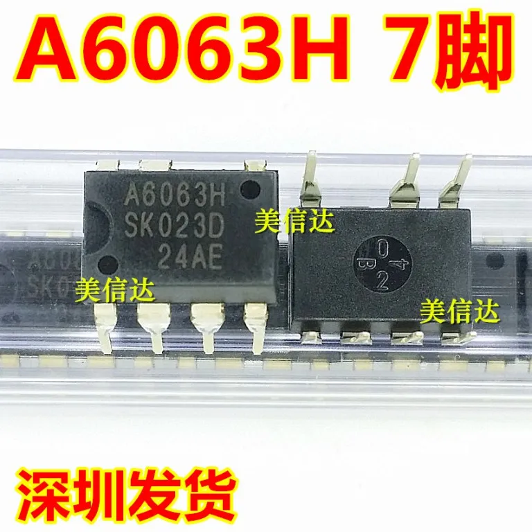 Original 5pcs/ VIPER27L VIPER27H A6063H STR-A6063H DIP-7 In stock
Original 5pcs/ VIPER27L VIPER27H A6063H STR-A6063H DIP-7 In stock