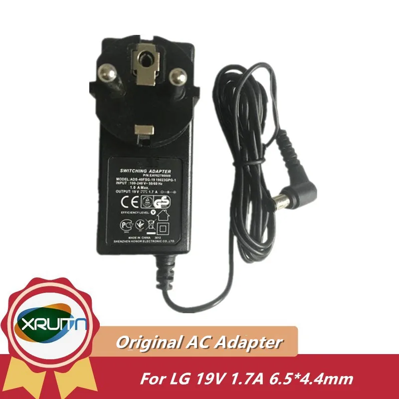 19V 1.7A Switching AC Adapter SPU ADS-40FSG-19 19032GPG-1 for LG LED LCD Monitor E1948S E2242C E2249 Power Supply Charger
19V 1.7A Switching AC Adapter SPU ADS-40FSG-19 19032GPG-1 for LG LED LCD Monitor E1948S E2242C E2249 Power Supply Charger