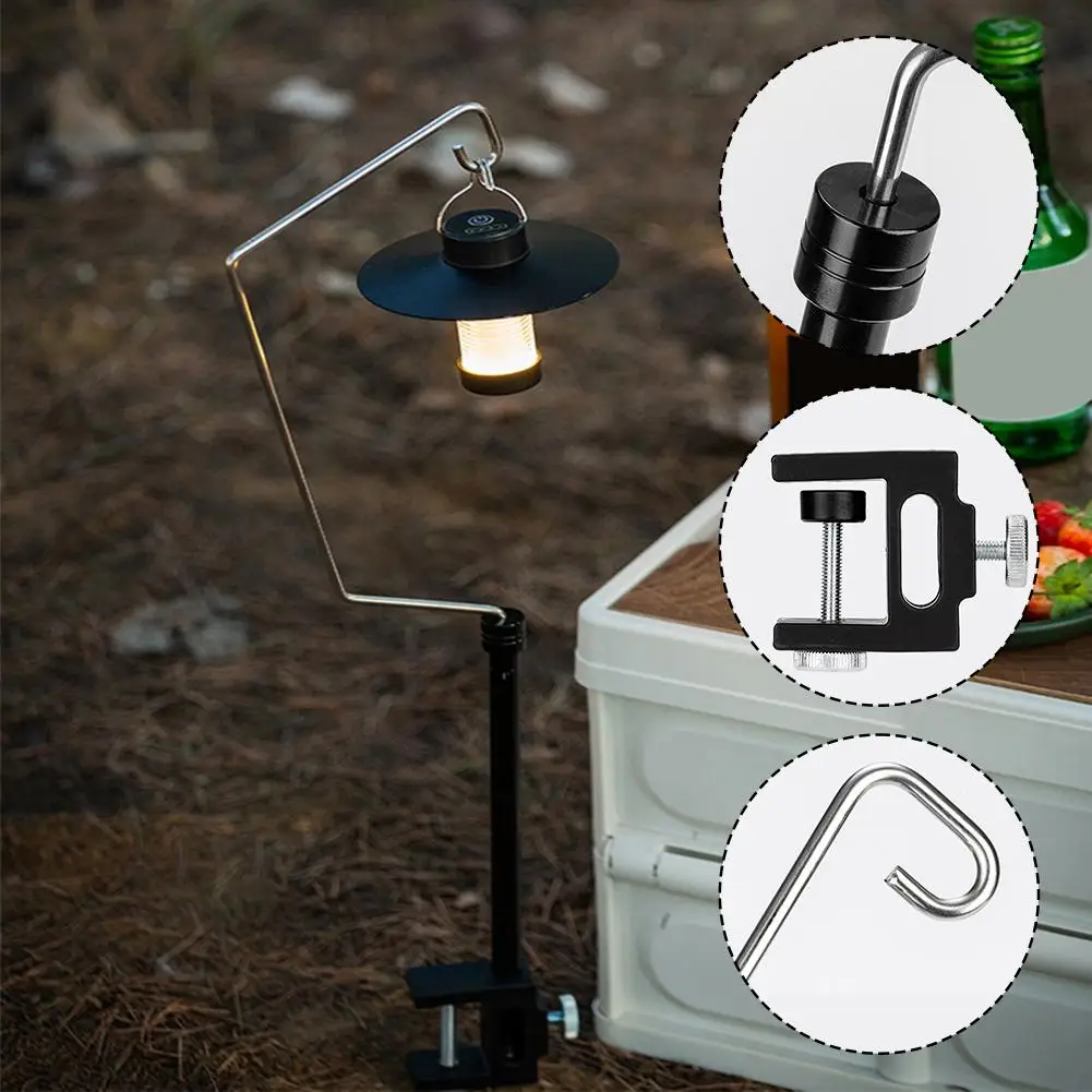 Camping Lamp Post Multi-purpose Hanging Light Stand Holder Bag Height Outdoor Accessories With Storage Adjustable J6N1
Camping Lamp Post Multi-purpose Hanging Light Stand Holder Bag Height Outdoor Accessories With Storage Adjustable J6N1