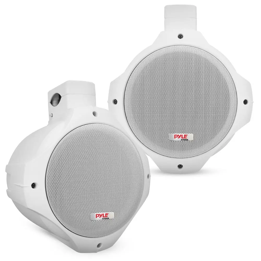 Pyle Waterproof Marine Wakeboard Tower Speakers - 6.5in Dual Subwoofer Speaker Set and 1” Tweeter with 200 Watt Power - 2-way
Pyle Waterproof Marine Wakeboard Tower Speakers - 6.5in Dual Subwoofer Speaker Set and 1” Tweeter with 200 Watt Power - 2-way