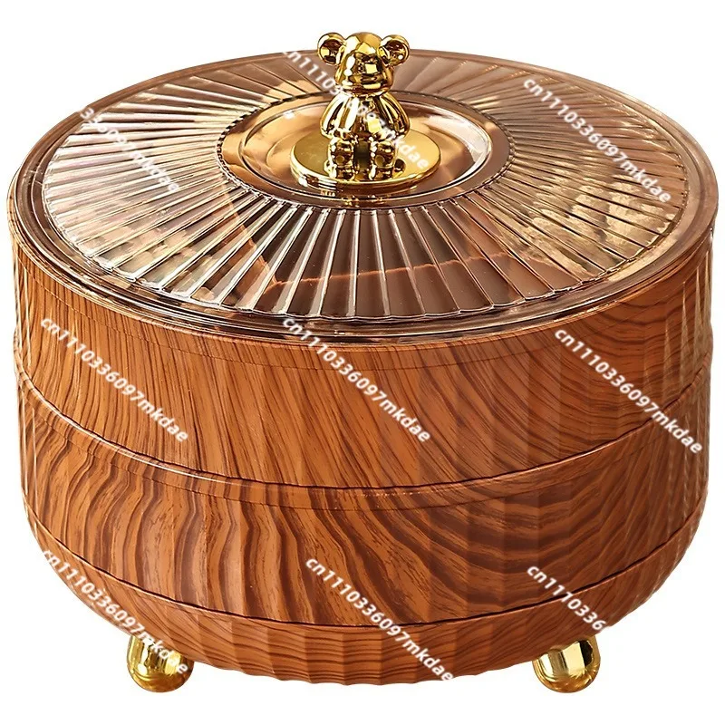 High-end fruit plate, living room, household nut snacks, dried fruit candy box, multi-layer grid retro wood grain
High-end fruit plate, living room, household nut snacks, dried fruit candy box, multi-layer grid retro wood grain