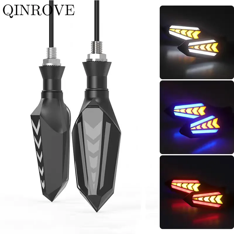 ABS Flowing Motorcycle Turn Signal LED 12V Indicator Light Universal For Ducati Monster 696 600 620 Scrambler Kawasaki Z650 Z750
ABS Flowing Motorcycle Turn Signal LED 12V Indicator Light Universal For Ducati Monster 696 600 620 Scrambler Kawasaki Z650 Z750