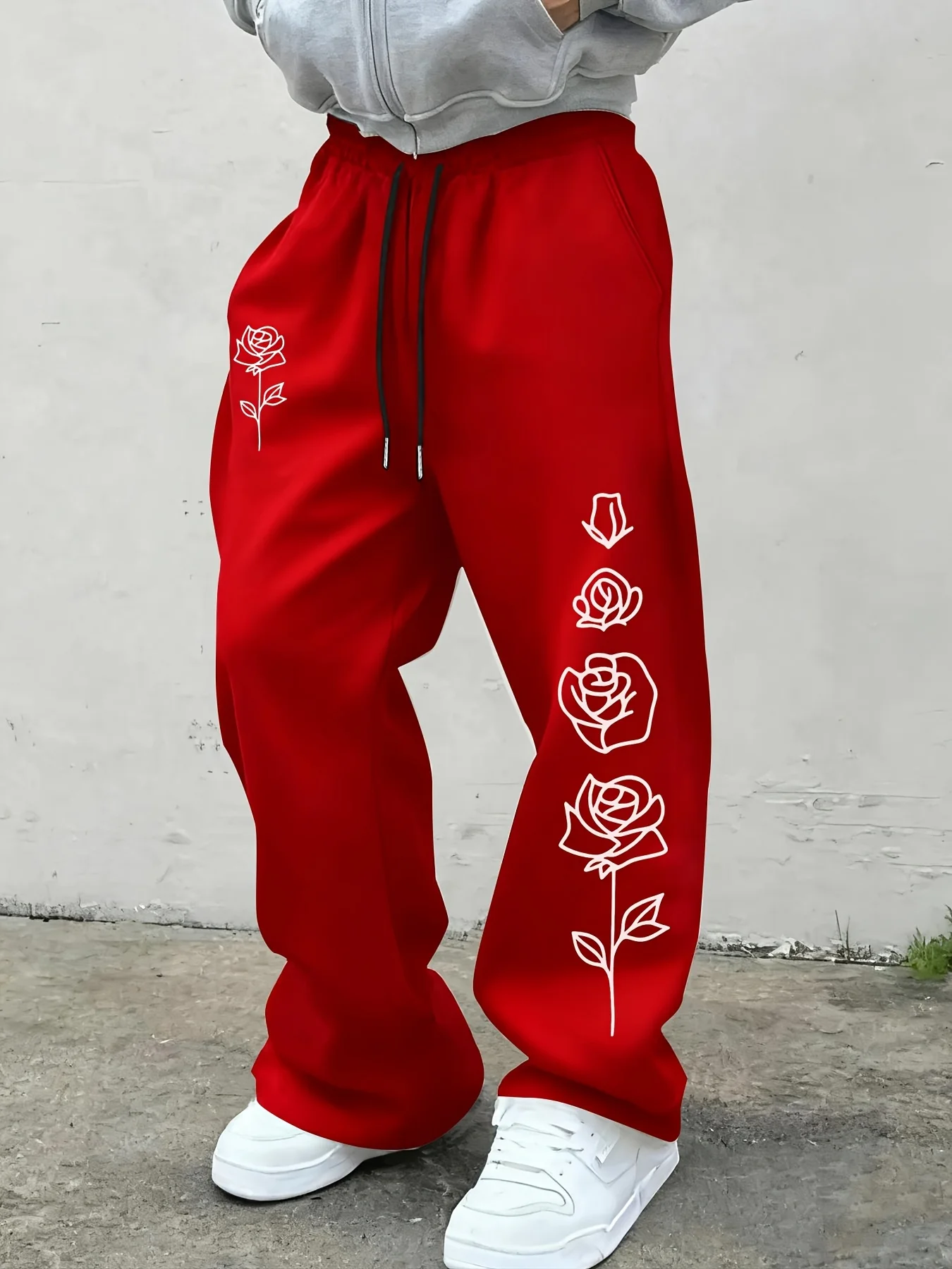 Men's Versatile Gothic Exquisite Rose Pattern Printed Drawstring Loose Casual Breathable Fashion Personalized Street Style
Men's Versatile Gothic Exquisite Rose Pattern Printed Drawstring Loose Casual Breathable Fashion Personalized Street Style