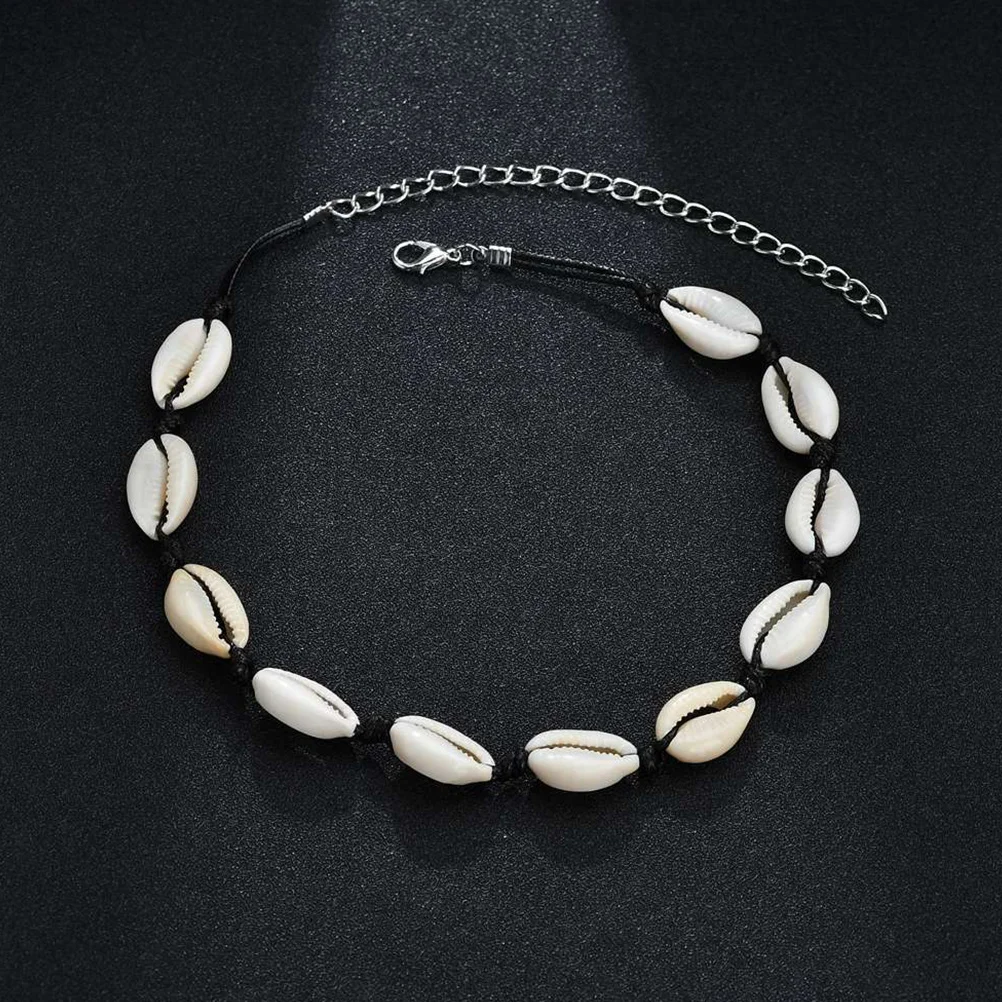 2Pcs Hawaiian Style Shell Necklace Natural Handmade Rope Short Clavicle Choker Fashion Pendant Gift for Women Wedding Graduation
2Pcs Hawaiian Style Shell Necklace Natural Handmade Rope Short Clavicle Choker Fashion Pendant Gift for Women Wedding Graduation
