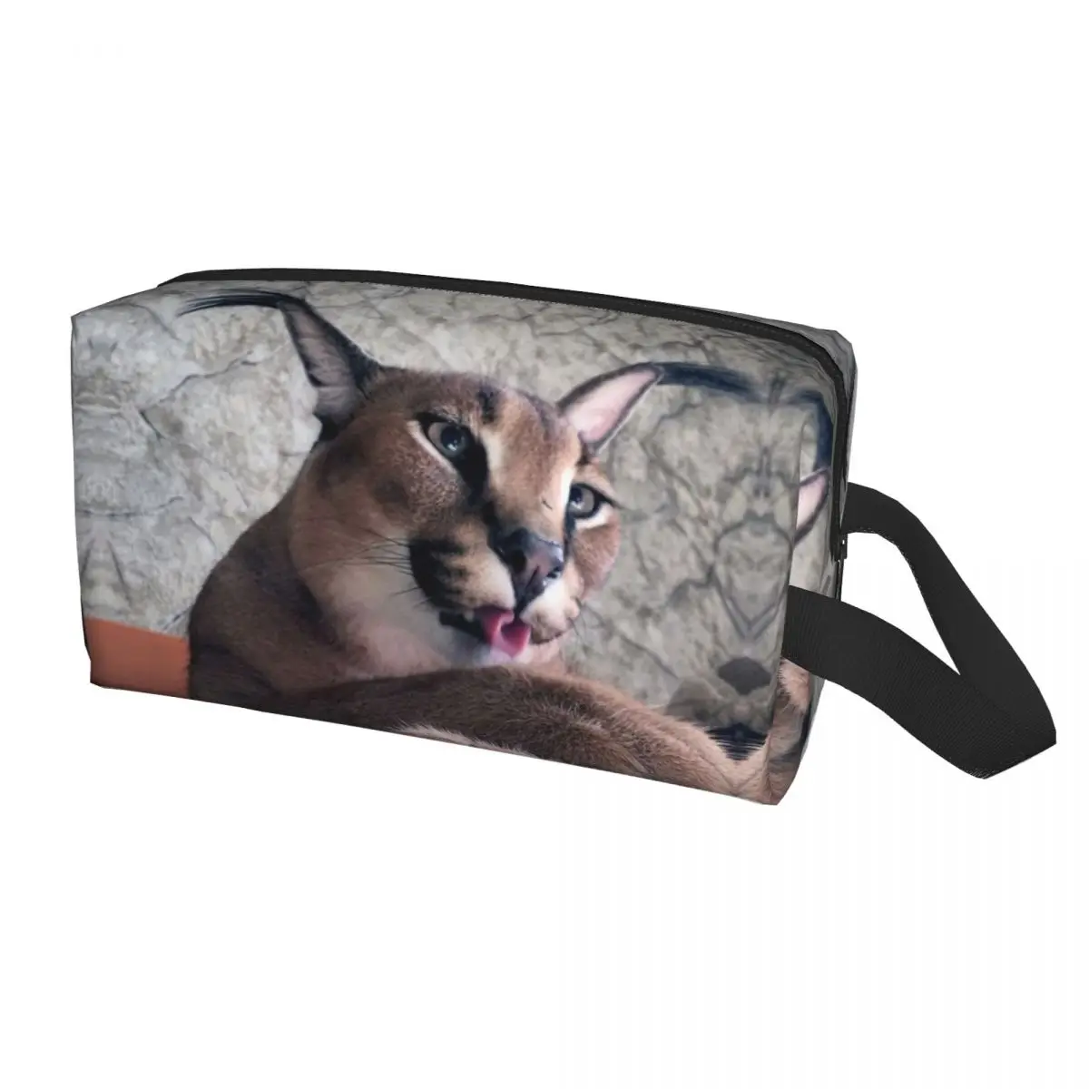 Cute Caracal Cat Cosmetic Bag Women Fashion Large Capacity Big Floppa Meme Makeup Case Beauty Storage Toiletry Bags
Cute Caracal Cat Cosmetic Bag Women Fashion Large Capacity Big Floppa Meme Makeup Case Beauty Storage Toiletry Bags