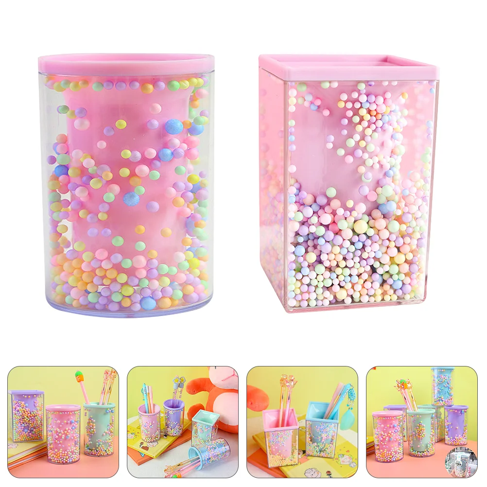 2 Pcs Storage Pen Holder Holders Canister Container Stationery Organizer Pencil Round Student
2 Pcs Storage Pen Holder Holders Canister Container Stationery Organizer Pencil Round Student