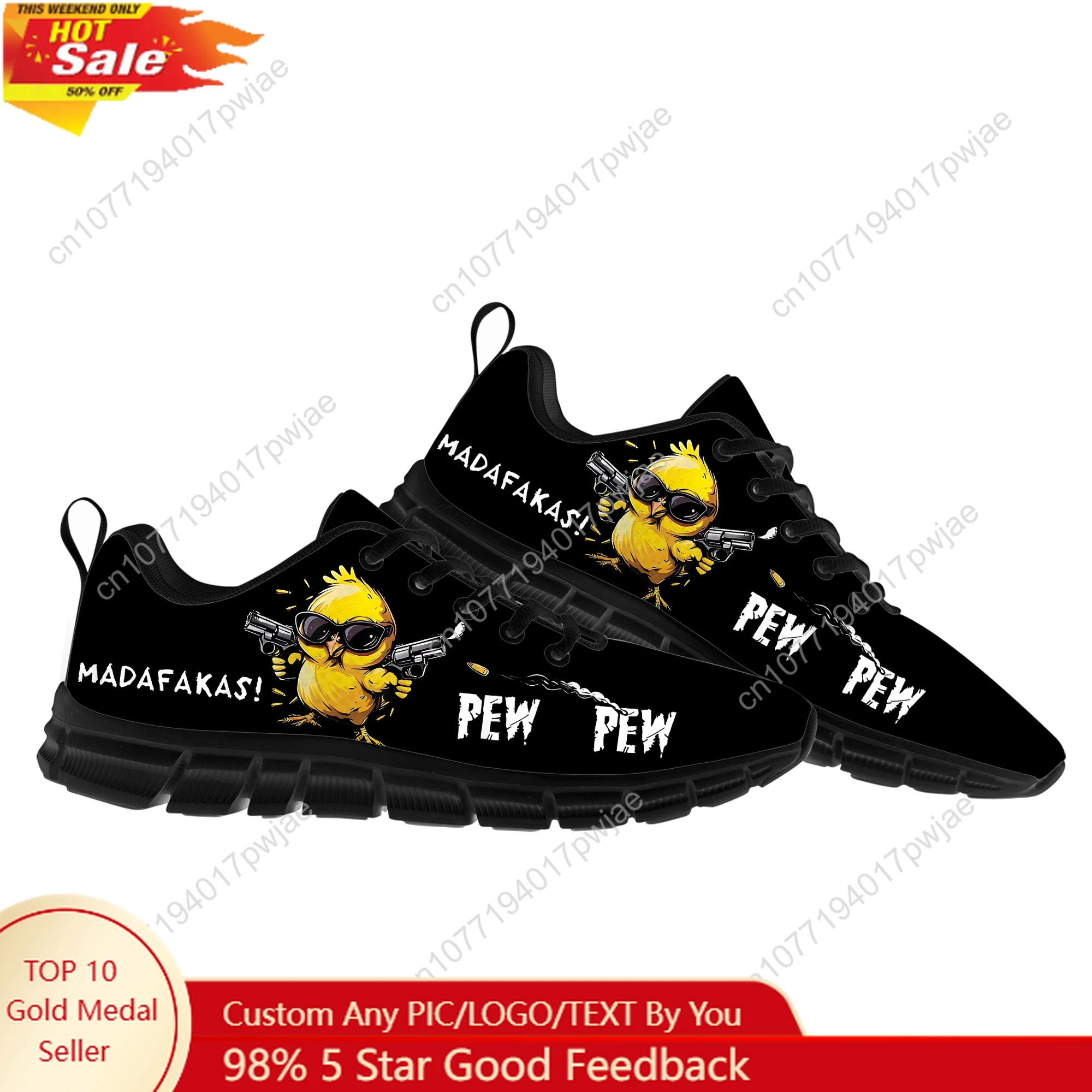 Pew Pew Madafakas Fun Pattern Sports Shoes Mens Womens Teenager Sneakers
Pew Pew Madafakas Fun Pattern Sports Shoes Mens Womens Teenager Sneakers