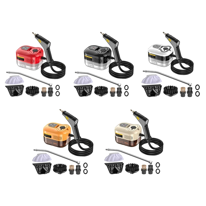 High-Efficiency Handheld Steam Cleaner With Advanced Sterilizations For Home Car Kitchen Air Conditioner EU Plug Orange
High-Efficiency Handheld Steam Cleaner With Advanced Sterilizations For Home Car Kitchen Air Conditioner EU Plug Orange