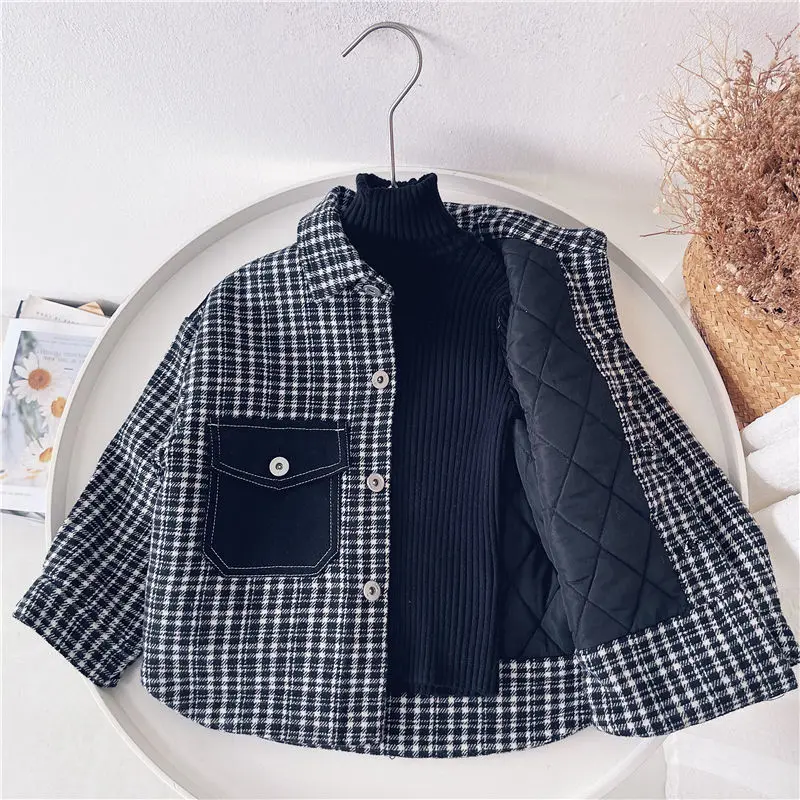 Boys' Quilted Splicing Coat 2023 New Children's Autumn and Winter Clothes Cotton-Padded Clothes Baby Padded Top
Boys' Quilted Splicing Coat 2023 New Children's Autumn and Winter Clothes Cotton-Padded Clothes Baby Padded Top