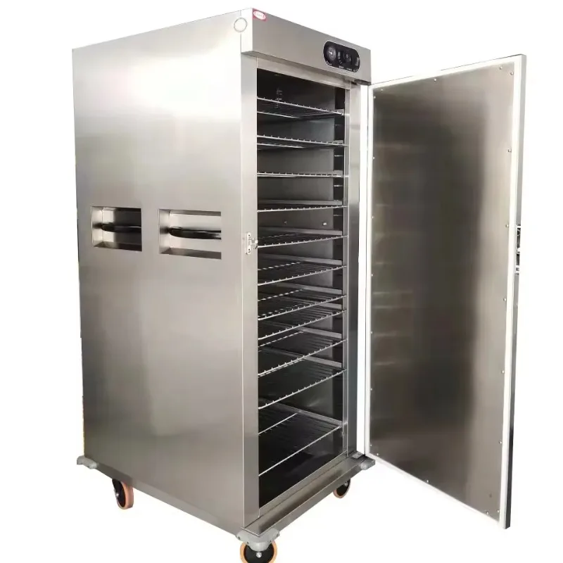 2026Electric Stainless Steel Banquet Trolley Warmer Insulated Hot Food Heating Cabinet for Hotels and Catering Equipment
2026Electric Stainless Steel Banquet Trolley Warmer Insulated Hot Food Heating Cabinet for Hotels and Catering Equipment