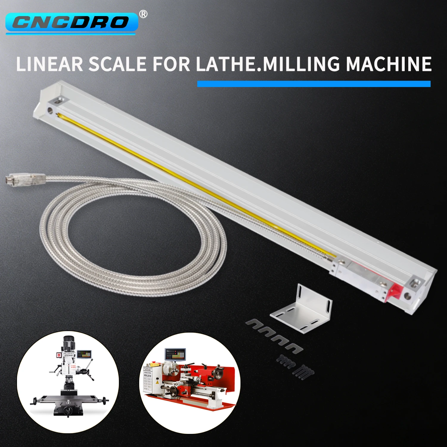 KA Enclosed Linear Scale 0.5 1 5 Micron Resolution High Rigidity Design CNC Machine Tool Positioning Measurement Device New
KA Enclosed Linear Scale 0.5 1 5 Micron Resolution High Rigidity Design CNC Machine Tool Positioning Measurement Device New