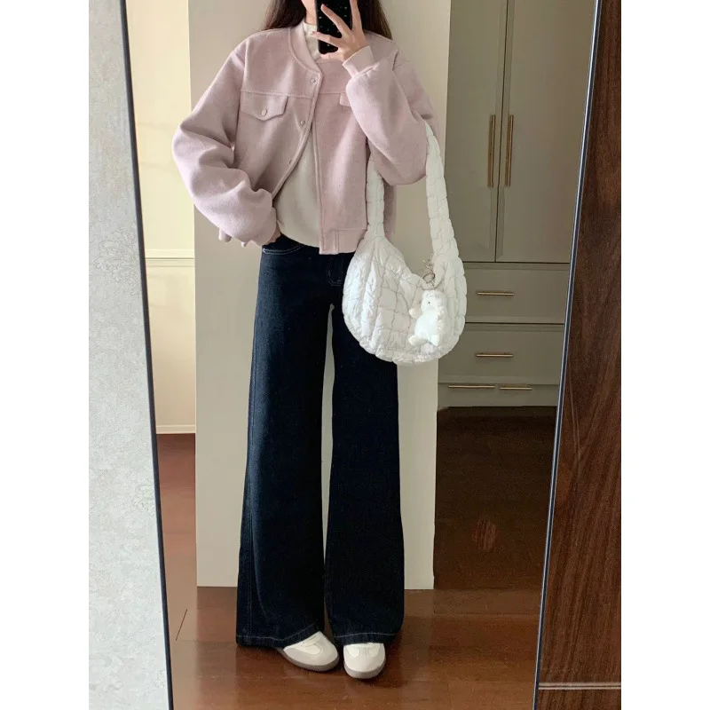 Baseball Jackets Woman Bomber Womens Single-Breasted Buttoned Button-Down Buttons Boton Classical Traditional Vintage Preppy Y2K
Baseball Jackets Woman Bomber Womens Single-Breasted Buttoned Button-Down Buttons Boton Classical Traditional Vintage Preppy Y2K