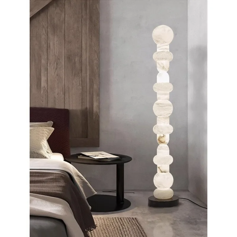 Natural marble floor lamp, living room bedroom sofa decorative table lamp
Natural marble floor lamp, living room bedroom sofa decorative table lamp