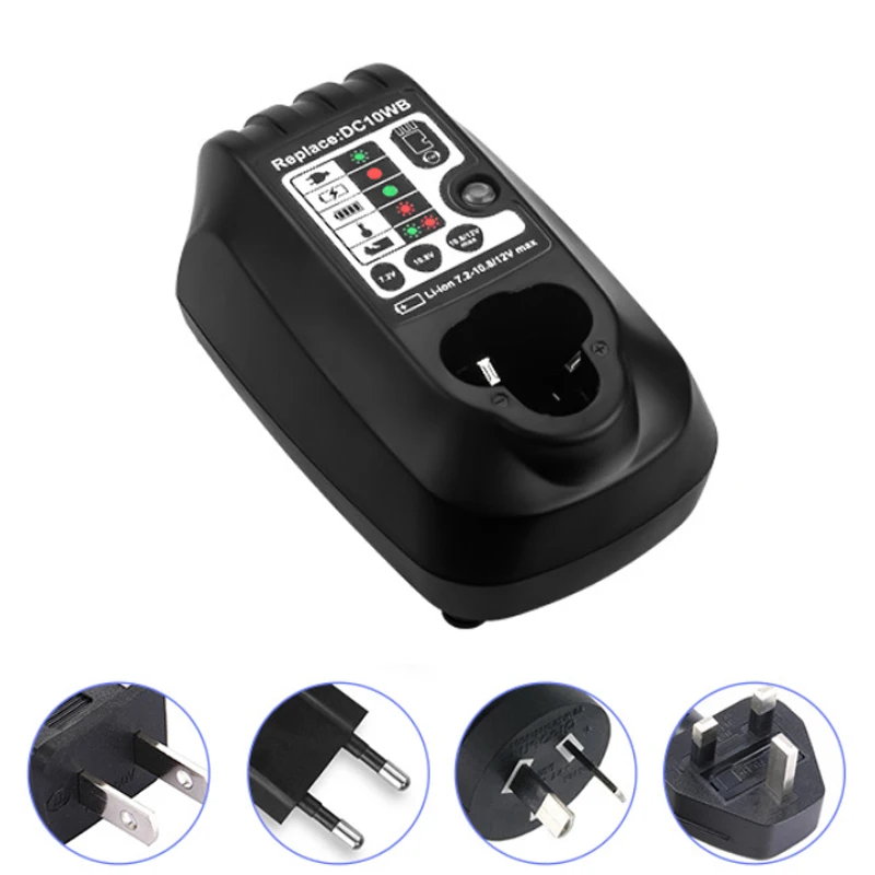 Portable Lithium Battery Charger Suitable for Makita 7.2–10.8V Li-ion Batteries Fast-charging Station Power Tool Battery Charger
Portable Lithium Battery Charger Suitable for Makita 7.2–10.8V Li-ion Batteries Fast-charging Station Power Tool Battery Charger