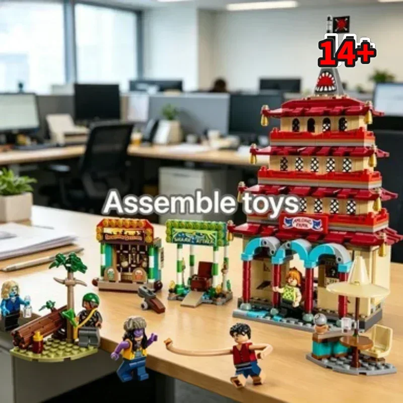Bandai Launch 75638 : Arlong Park Limited Style Assembly Toy Set Birthday Gift Desktop Ornament compatible with LEGO bricks
Bandai Launch 75638 : Arlong Park Limited Style Assembly Toy Set Birthday Gift Desktop Ornament compatible with LEGO bricks