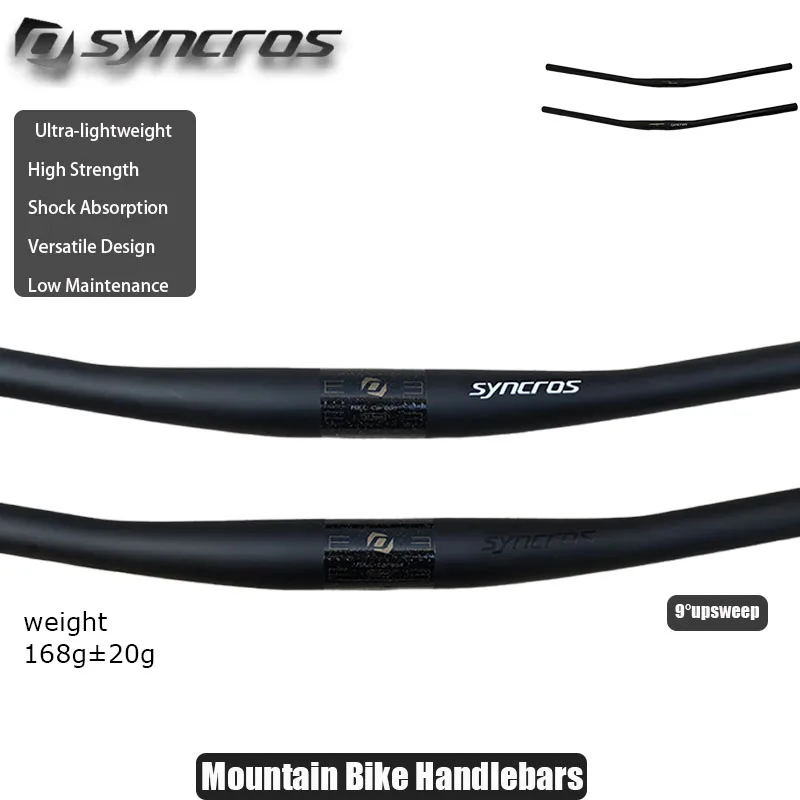Syncros Custom All Carbon Fiber MTB Handle 9-Degree Clamp 31.8mm Length 680-800mm Matte Flat Bicycle Parts
Syncros Custom All Carbon Fiber MTB Handle 9-Degree Clamp 31.8mm Length 680-800mm Matte Flat Bicycle Parts