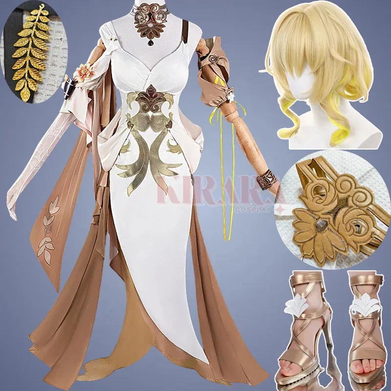 Aglaea Cosplay Costume Wig Hair Game Star Rail Aglaea Cosplay Shoes Anime Events Comic Con Outfits Women Role Play Dress
Aglaea Cosplay Costume Wig Hair Game Star Rail Aglaea Cosplay Shoes Anime Events Comic Con Outfits Women Role Play Dress