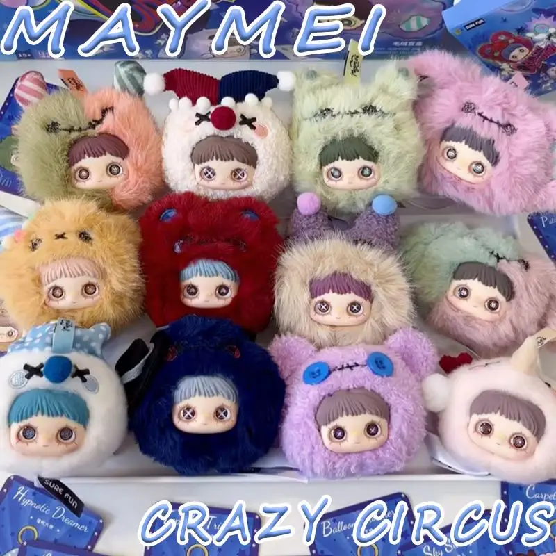 Genuine Maymei Crazy Circus Mini Vinyl Plush Blind Box Trendy Toys Backpack Pendant Bag Decor Kawaii Mystery Box Surprise Gifts
Genuine Maymei Crazy Circus Mini Vinyl Plush Blind Box Trendy Toys Backpack Pendant Bag Decor Kawaii Mystery Box Surprise Gifts