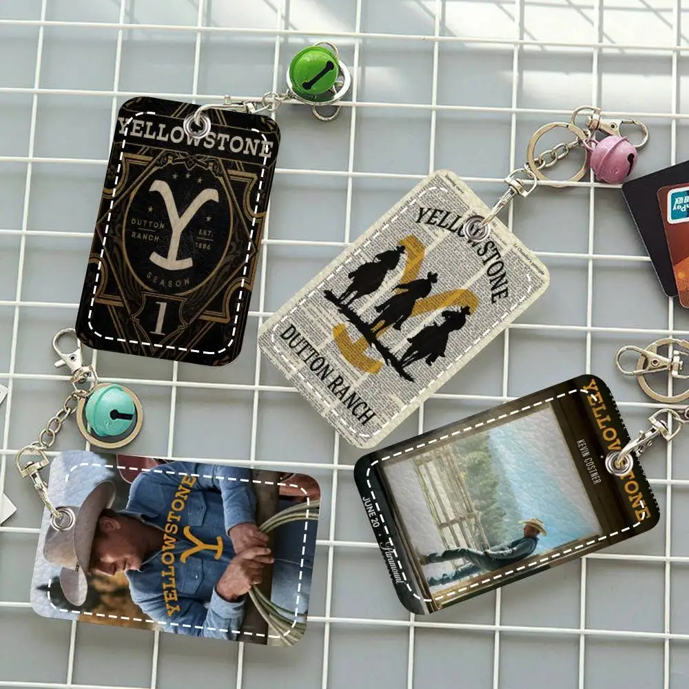 Yellowstone TV Series Card Holde Applicable To Credit Cards Bus Card Soft Leather Rectangular Keychain Protective Cover
Yellowstone TV Series Card Holde Applicable To Credit Cards Bus Card Soft Leather Rectangular Keychain Protective Cover