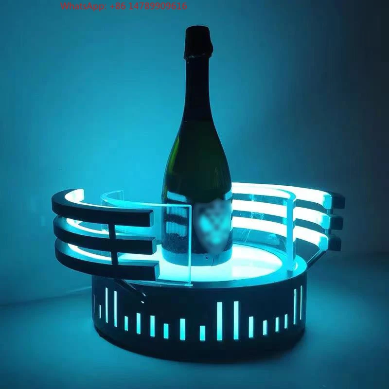 Premium Custom LED Liquor Display StandCustom Logo Acrylic Luminous Rotating Bottle Display Stand For Champagne Whisky, Bottle D
Premium Custom LED Liquor Display StandCustom Logo Acrylic Luminous Rotating Bottle Display Stand For Champagne Whisky, Bottle D