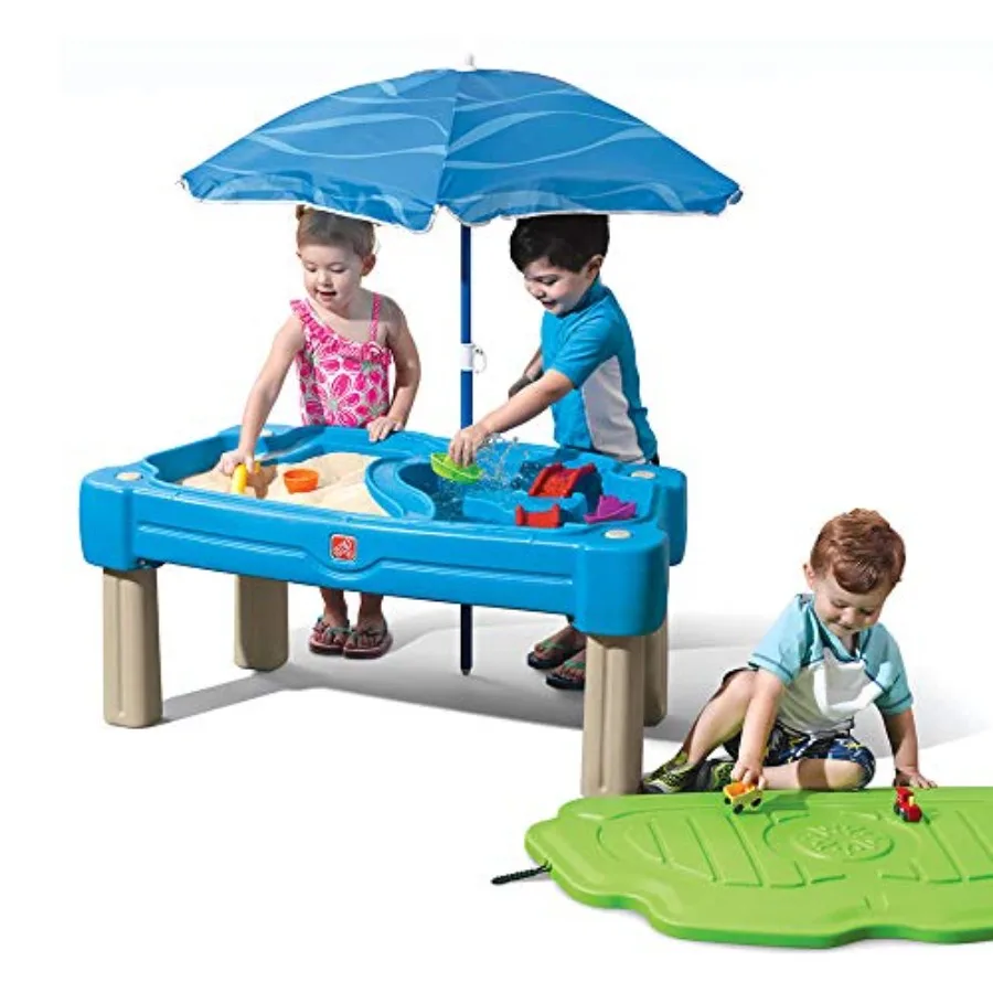 Outdoor sand and water table sensory playset for toddlers 1.5+ cascading cove design beige sand-colored plastic UV-resistant um
Outdoor sand and water table sensory playset for toddlers 1.5+ cascading cove design beige sand-colored plastic UV-resistant um