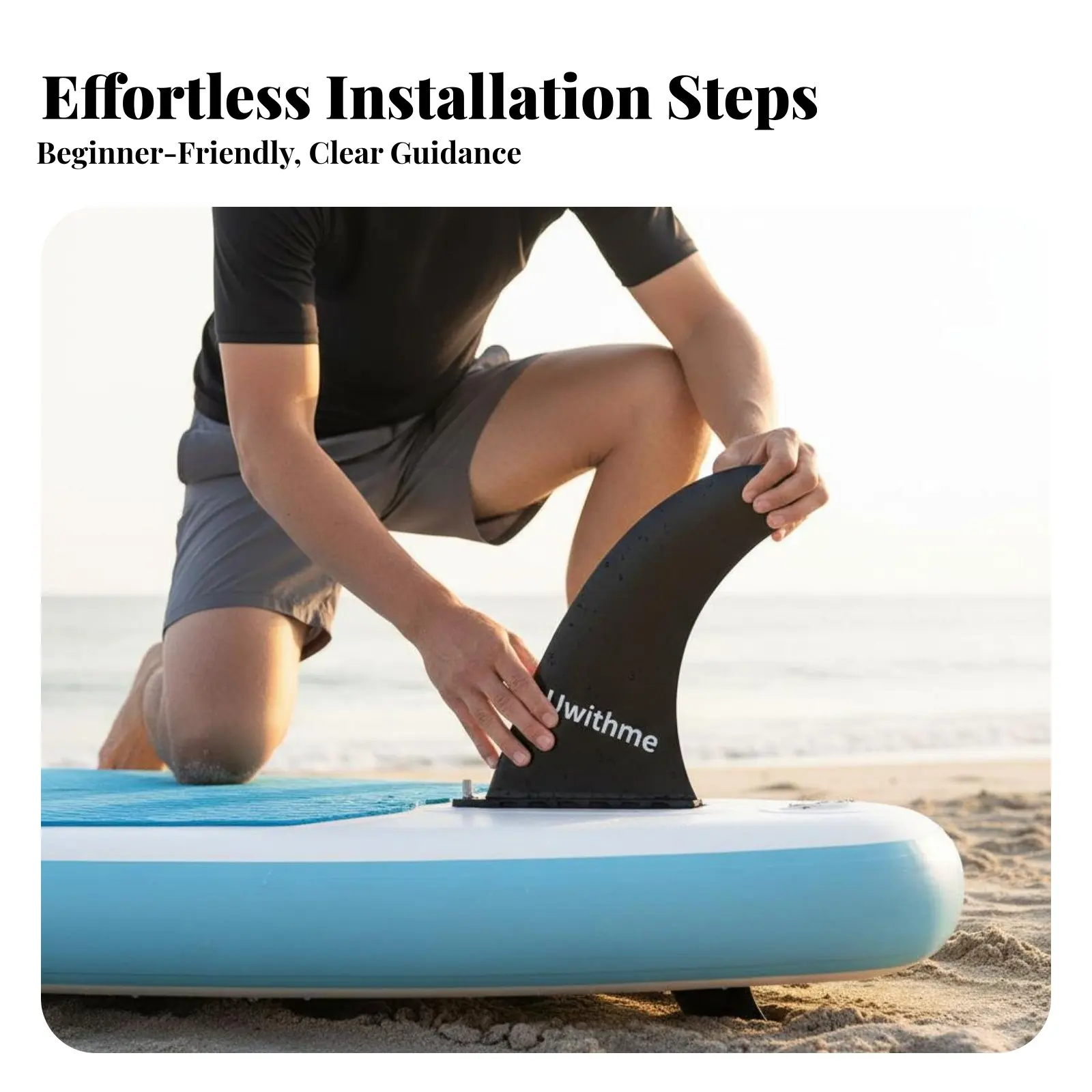 Screw-in Surfboard Fin Improves Stability Detachable Center Fin Watersports Accessory Better Control Simple Installation
Screw-in Surfboard Fin Improves Stability Detachable Center Fin Watersports Accessory Better Control Simple Installation