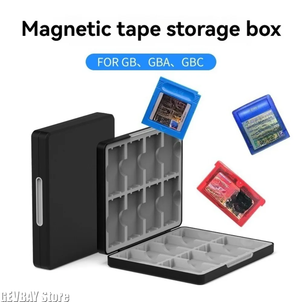16 in 1 Magnetic Game Card Storage Case for GBA SP 8 in 1 Cartridge Holder Organizer Box for GBA GB GBC GBP
16 in 1 Magnetic Game Card Storage Case for GBA SP 8 in 1 Cartridge Holder Organizer Box for GBA GB GBC GBP
