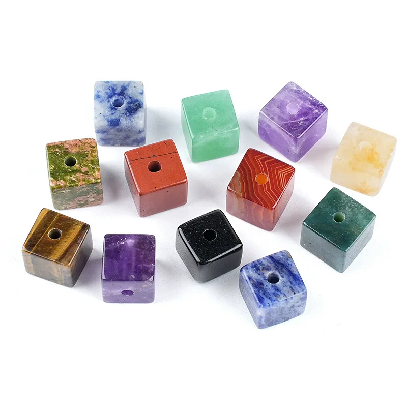 10pcs 10x10mm Square Shape Natural Crystal Stone Beads For Jewelry Making DIY Loose Big Hole Beads Handmade Bracelet Necklace
10pcs 10x10mm Square Shape Natural Crystal Stone Beads For Jewelry Making DIY Loose Big Hole Beads Handmade Bracelet Necklace