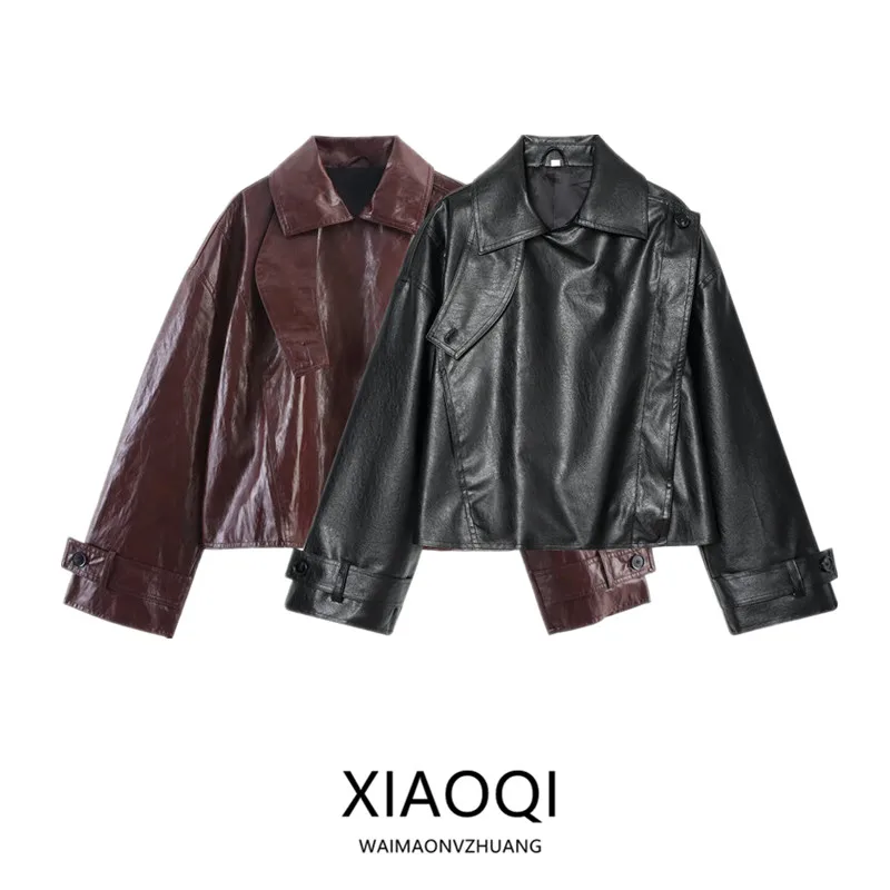 Autumn 2025 Women's Loose Fit Long Sleeve Shiny Lapel Jacket New Arrival Fashion Outerwear Short Coat Warmth Guaranteed
Autumn 2025 Women's Loose Fit Long Sleeve Shiny Lapel Jacket New Arrival Fashion Outerwear Short Coat Warmth Guaranteed