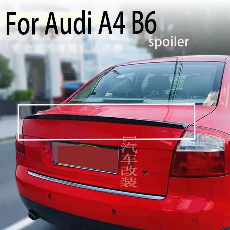 For Audi A4 B6 sedan 2003 car rear roof spoiler wing rear luggage compartment lip cap spoiler decorative body kit accessories
For Audi A4 B6 sedan 2003 car rear roof spoiler wing rear luggage compartment lip cap spoiler decorative body kit accessories