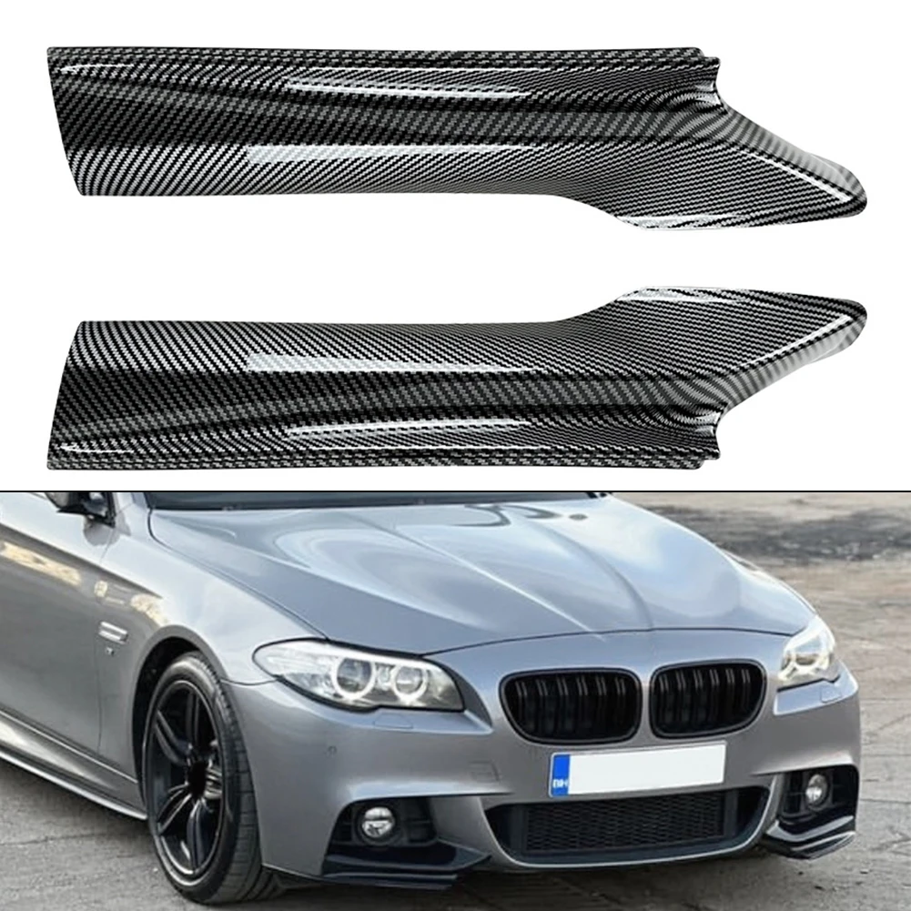 2pcs For BMW 5 Series F10 F11 M Sport 2011-2017 Carbon Pattern Bumper Front Lip Splitter Diffuser Lip Spoiler Body Kit
2pcs For BMW 5 Series F10 F11 M Sport 2011-2017 Carbon Pattern Bumper Front Lip Splitter Diffuser Lip Spoiler Body Kit