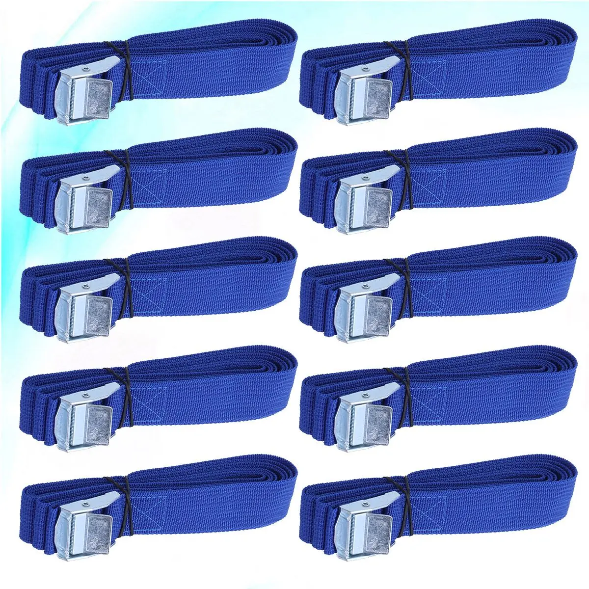 10 Pcs Luggage Belt Cargo Straps Man Waist Ratchet Tie down Lashing with Buckles
10 Pcs Luggage Belt Cargo Straps Man Waist Ratchet Tie down Lashing with Buckles