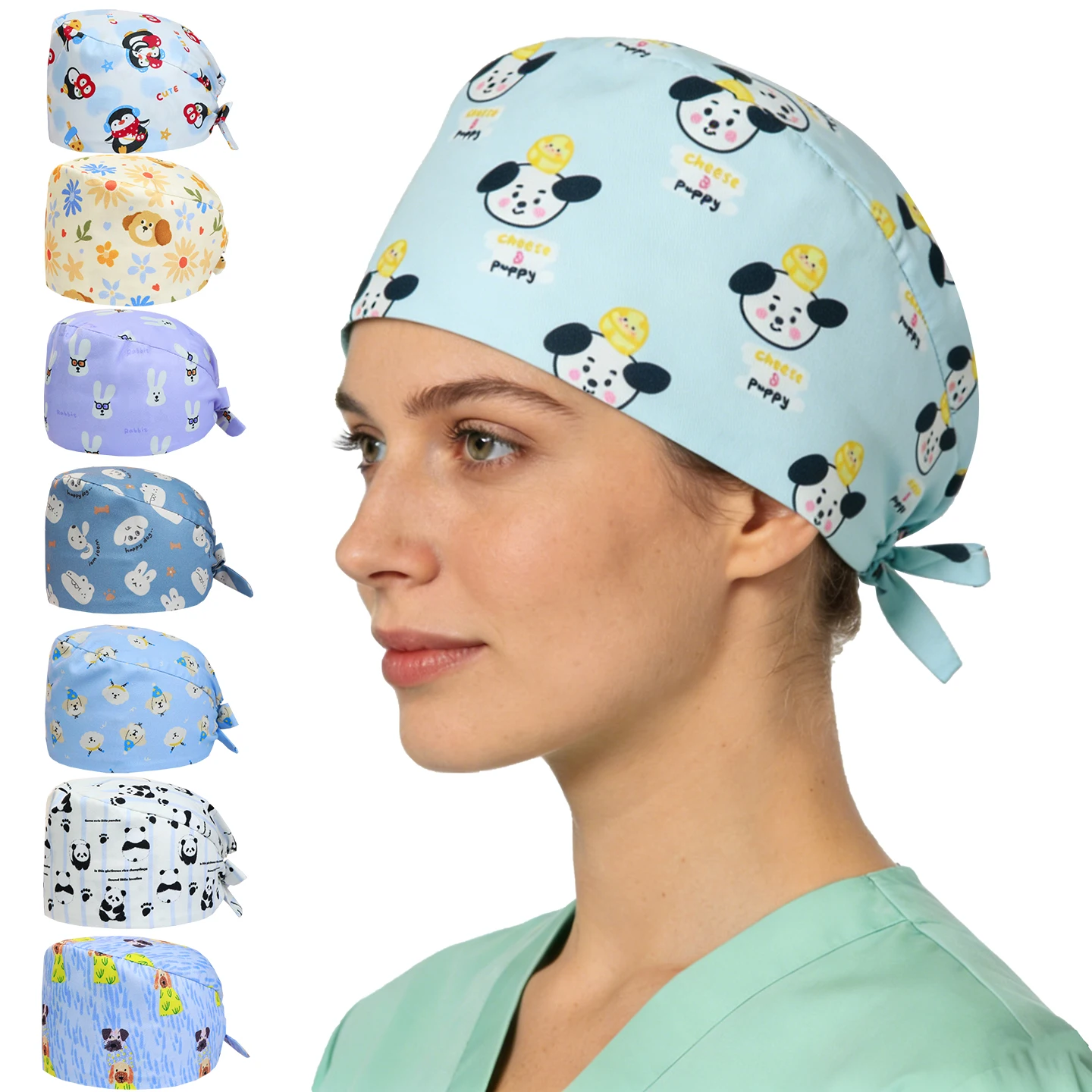 Unisex Scrub Caps Adjustable Surgical Cap 100% Cotton Soft Printed Surgical Hats Chef Dental Surgeon Sanitary Working Cap M1273
Unisex Scrub Caps Adjustable Surgical Cap 100% Cotton Soft Printed Surgical Hats Chef Dental Surgeon Sanitary Working Cap M1273