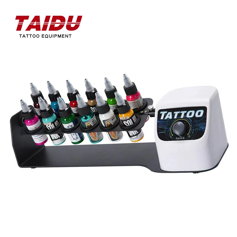 TAIDU новая роторная машина для смешивания пигментных чернил, вход переменного тока, смеситель цвета для татуировки, шейкер, шейкер для чернил, оборудование для татуировки
TAIDU новая роторная машина для смешивания пигментных чернил, вход переменного тока, смеситель цвета для татуировки, шейкер, шейкер для чернил, оборудование для татуировки