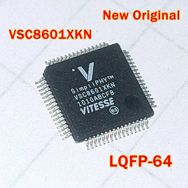 1pcs to 5pcs VSC8601XKN LQFP-64 New Original VSC8601 10/100/1000BASE-T PHY with RGMII MAC Interface
1pcs to 5pcs VSC8601XKN LQFP-64 New Original VSC8601 10/100/1000BASE-T PHY with RGMII MAC Interface