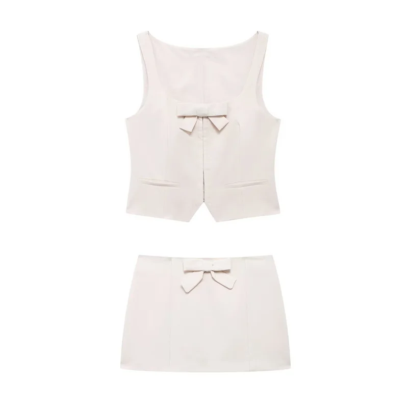 ZBZA Summer Women's Two Piece Suit Sleeveless Vest Top High Waisted Mini Skirt Set 2024 New Casual Fashion Women's Sets
ZBZA Summer Women's Two Piece Suit Sleeveless Vest Top High Waisted Mini Skirt Set 2024 New Casual Fashion Women's Sets