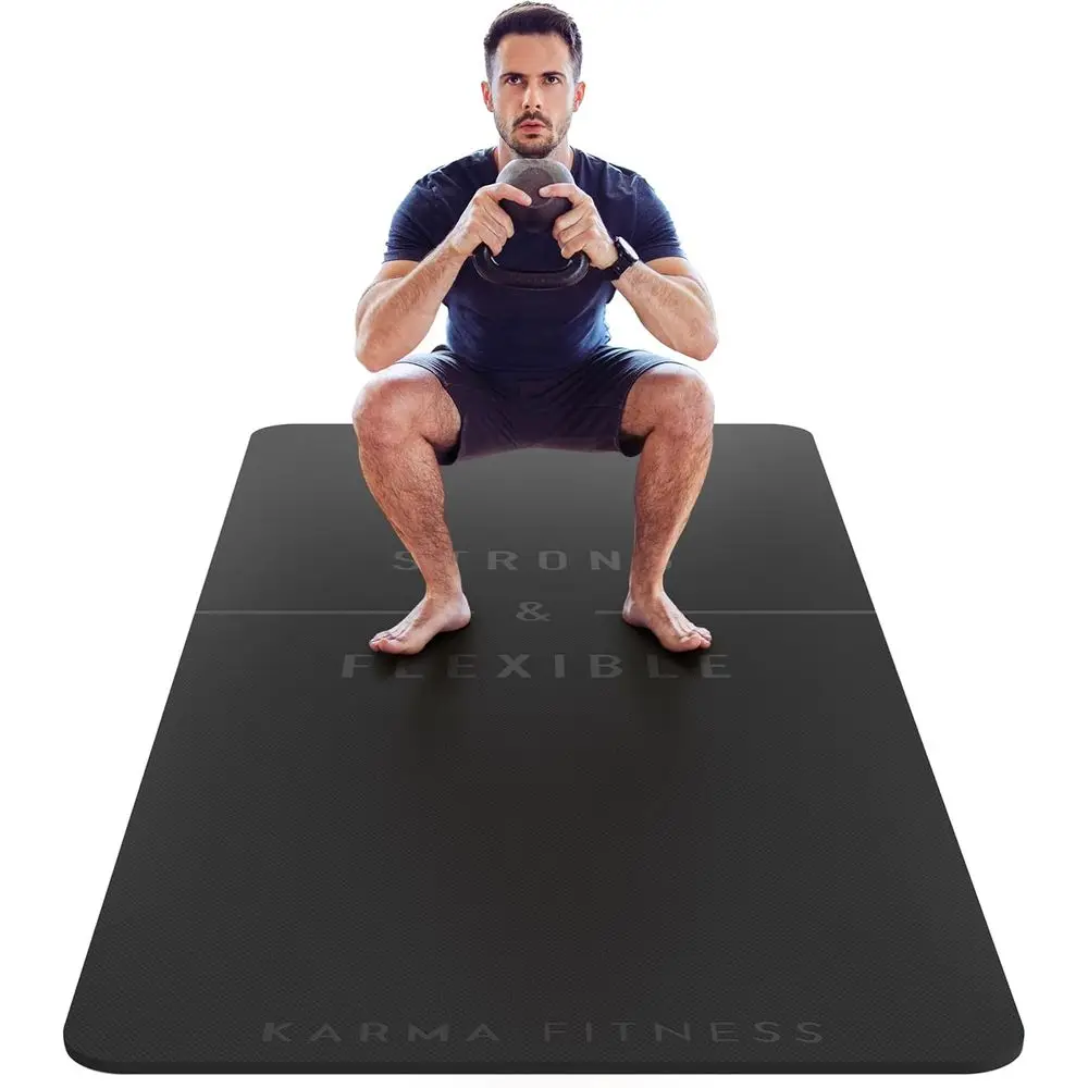 Thick 10mm Exercise Mat 72x32 inches – Non-Slip TPE Yoga Mat for Men & Women – Ideal for Pilates, HIIT, Home Gym – Comes with Ca
Thick 10mm Exercise Mat 72x32 inches – Non-Slip TPE Yoga Mat for Men & Women – Ideal for Pilates, HIIT, Home Gym – Comes with Ca