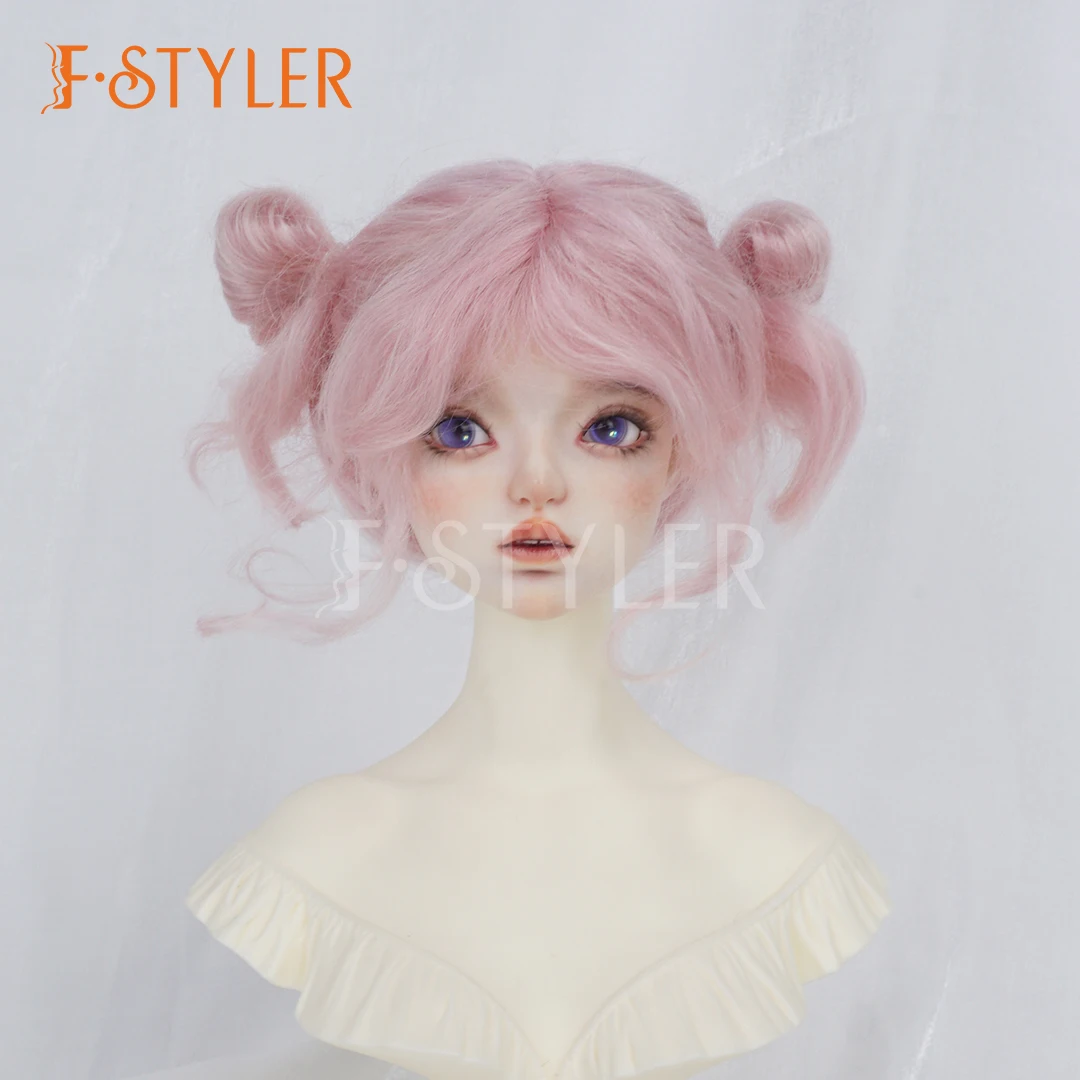 FStyler Парик для кукол большого размера для BJD Pretty Girls Мягкие парики Mohairs 9-10 дюймов Размер головы Кукла Одеваются Аксессуары Розовые волосы 1/3
FStyler Парик для кукол большого размера для BJD Pretty Girls Мягкие парики Mohairs 9-10 дюймов Размер головы Кукла Одеваются Аксессуары Розовые волосы 1/3
