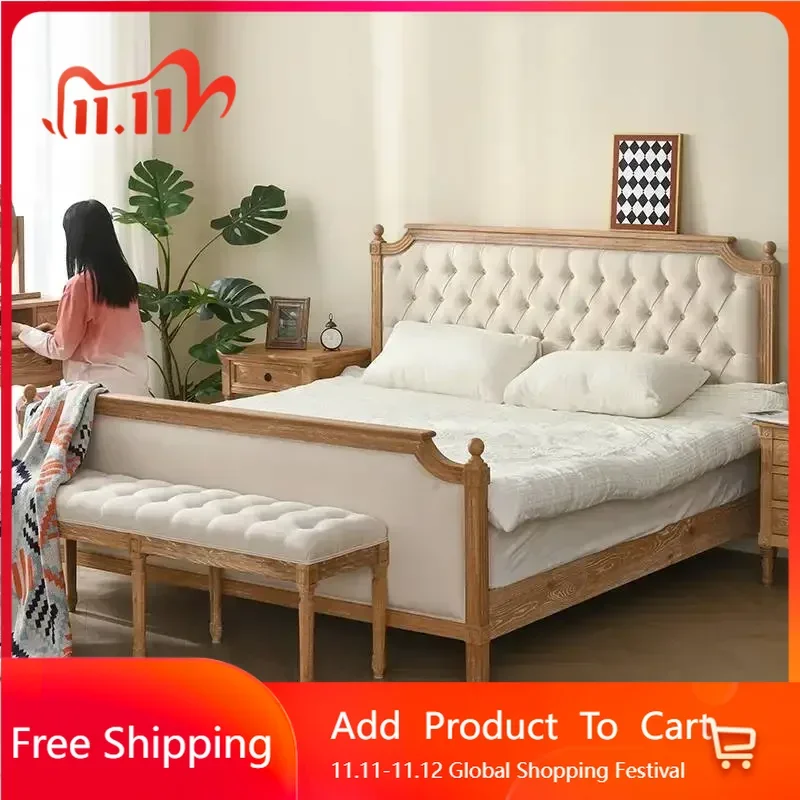 Lazy Platform Double Bed Nordic Elegant Pretty Luxury Bedroom King Bed Platform Modern Salon Muebles Entrance Hall Furniture
Lazy Platform Double Bed Nordic Elegant Pretty Luxury Bedroom King Bed Platform Modern Salon Muebles Entrance Hall Furniture