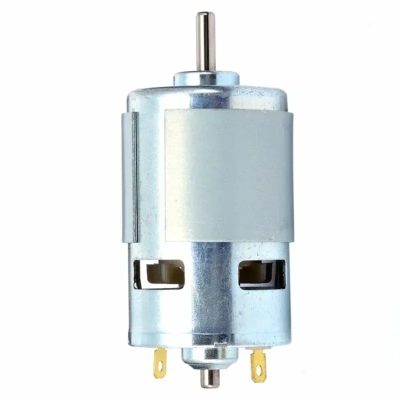 775 Double Ball Bearings High-speed Silent High-power 12V12000 rpm Small Motor Garden Tools Micro DC Motor
775 Double Ball Bearings High-speed Silent High-power 12V12000 rpm Small Motor Garden Tools Micro DC Motor